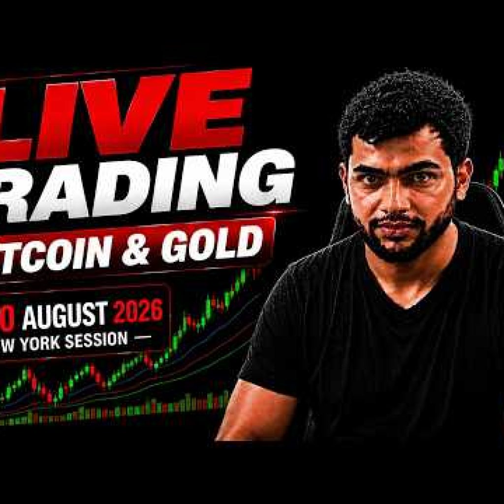 🔴 LIVE BTC/USD & XAU/USD | Smart Money Concepts | Live Trading | 10 August 2026