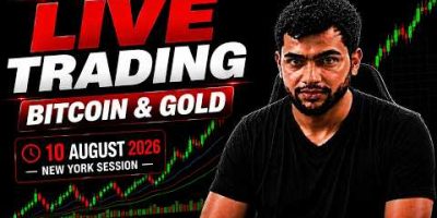🔴 LIVE BTC/USD & XAU/USD | Smart Money Concepts | Live Trading | 10 August 2026