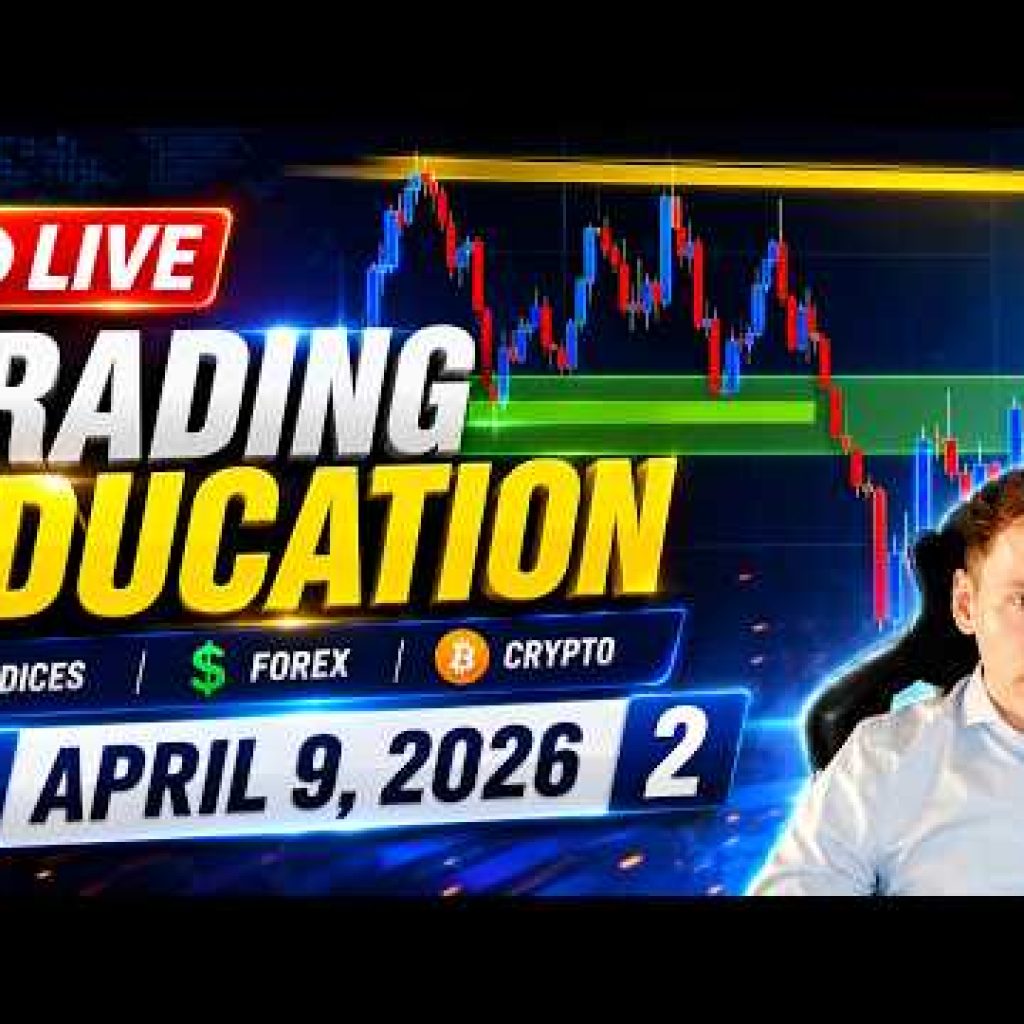 Live Trading Education: Technical Analysis for Indices, Forex & Crypto (Session 1- April 9, 2026  2)