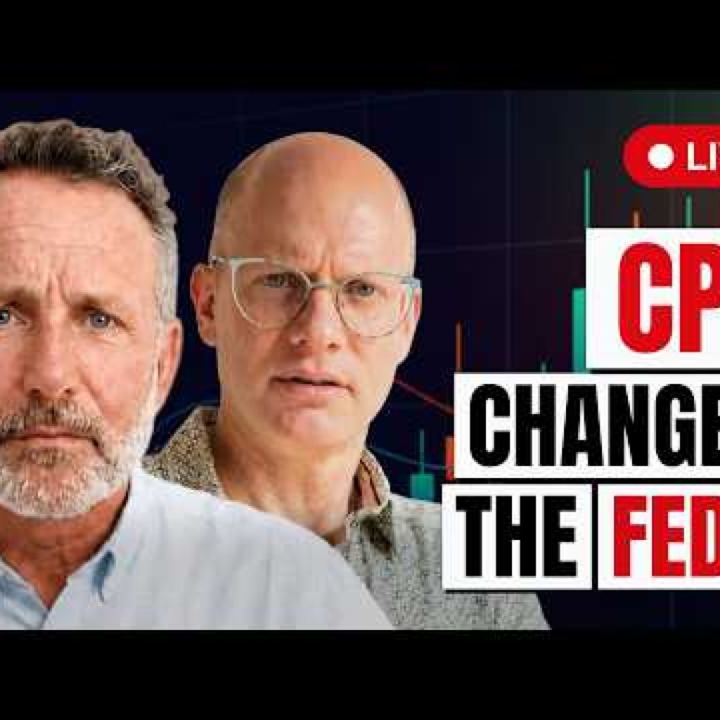 🔴 LIVE US CPI Release: Will Cooler Inflation Push Fed Rate Cuts? DXY, Gold & Stocks Reaction