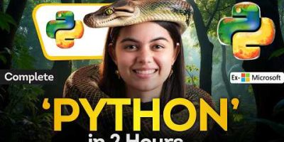 Python Full Course for Beginners