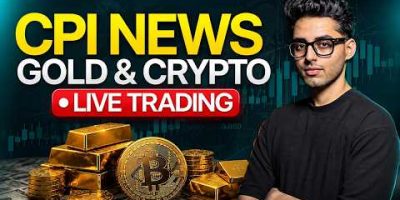 Live XAU/USD Trading | GOLD Live Trading I CPI NEWS #forex #xau #gold #btc
