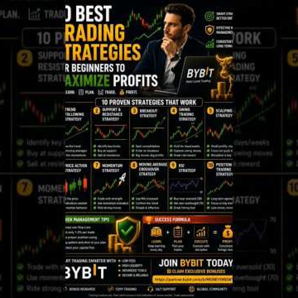 10 Best Trading Strategies Every Trader Must Know! 📈🔥 | Crypto & Forex Trading Tips