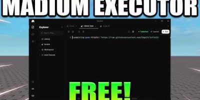 The GREATEST Free Executor For Roblox… Madium Executor…