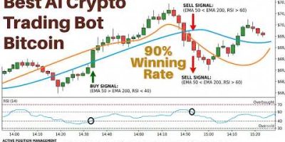 How to Build a Profitable AI Crypto Trading Bot Using EMA 50/200 + RSI