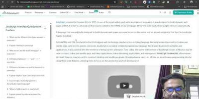 10-8-26 Javascript Interview Questions Preparation