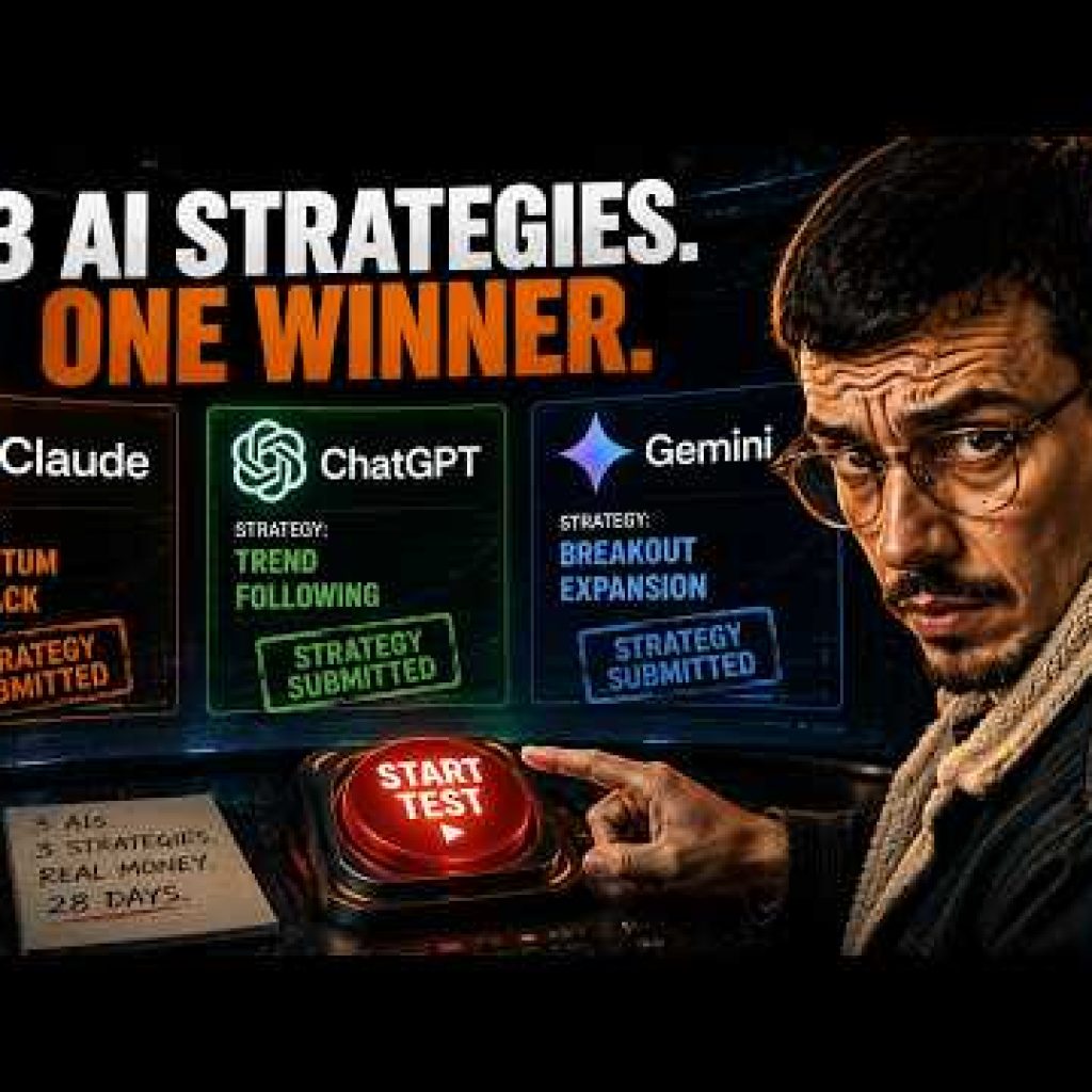 Which AI Is The Best At Trading? Claude vs ChatGPT vs Gemini