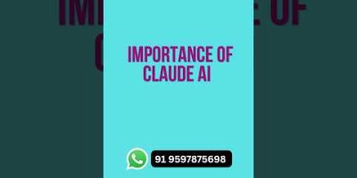 Importance Of Claude AI