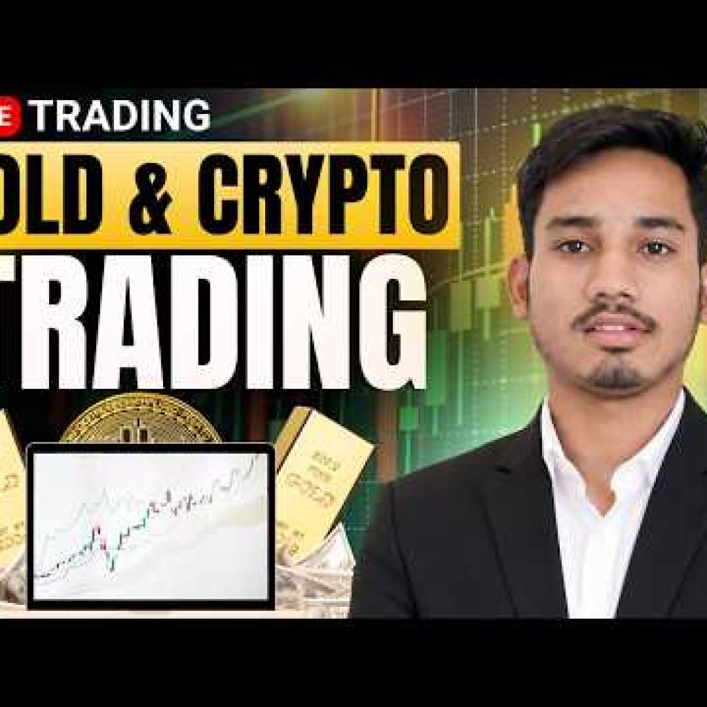 🔴 LIVE GOLD (XAUUSD) & BITCOIN (BTCUSD) | REAL-TIME FOREX & CRYPTO ANALYSIS | #LiveTradesWithMohit