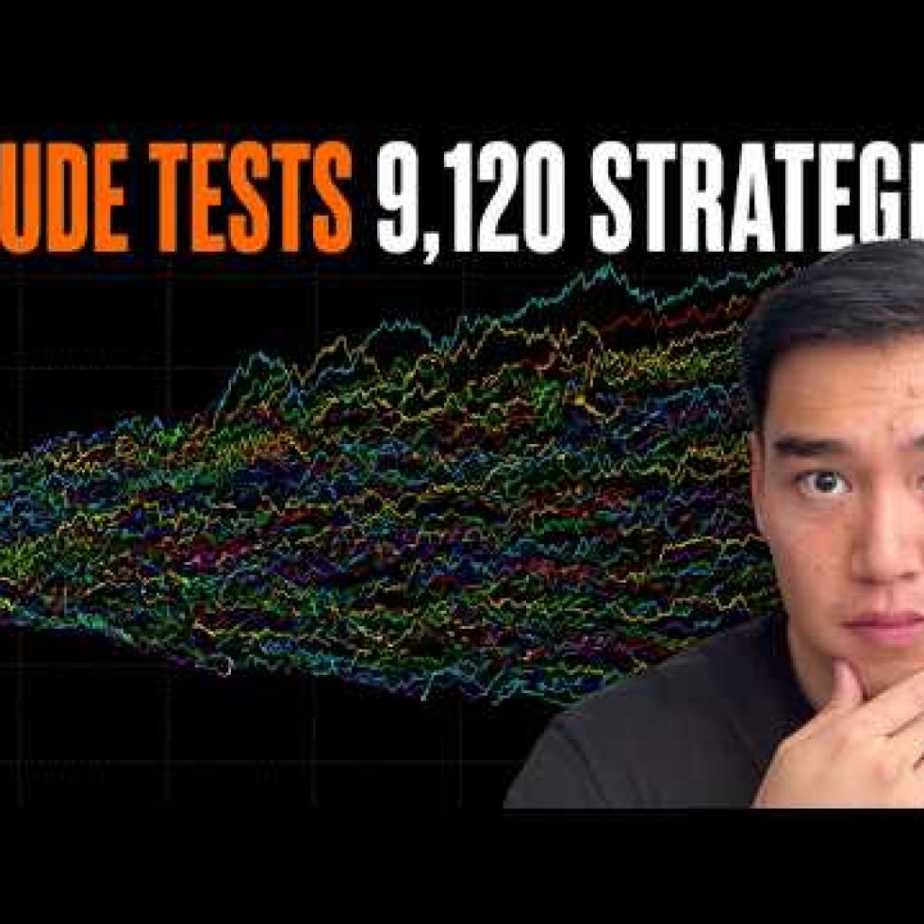 Claude Tested Over 9,000 Trading Strategies (Here’s What Works)