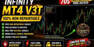 $70 MT4 Indicator FREE? 😱 INFINITY MT4 V3T | Limited Access & Fast Server | MT4 Non-Repaint Signals