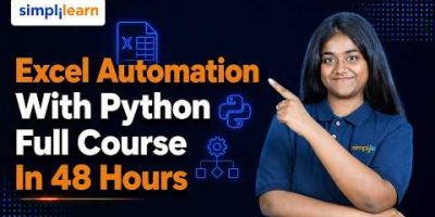 Excel Automation with Python Full Course | Excel Automation 48 Hours Free Course | Simplilearn