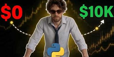 How I Built a Quant Trading Bot with Python (From $0 to $10,000) | NO CLAUDE
