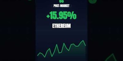 Thu, Aug 20, 2026 🇺🇸 ETH SURGES +15.95% | US Post-Market