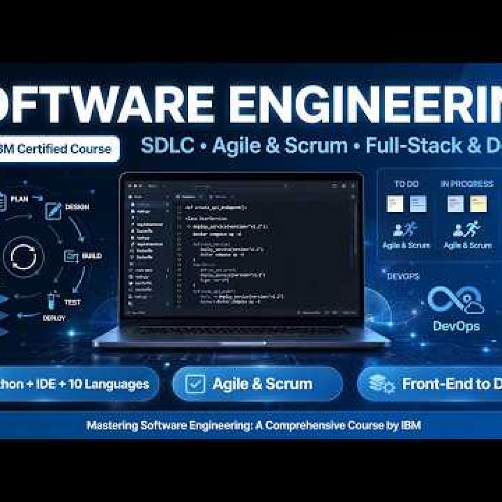 Mastering Software Engineering with IBM: SDLC, Agile, Full-Stack & DevOps [2026]