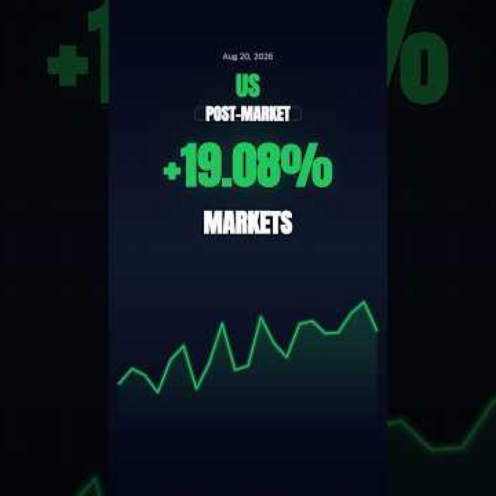 Thu, Aug 20, 2026 🇺🇸 US Pre-Market — Bitcoin smashing through seventy-two …