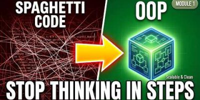 Stop Writing Messy Code ONE SHOT (OOP Explained Simply) #education #learntocode #oop #concept