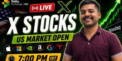 US X-STOCKS OPENING BELL π΄ | CRYPTO Scalping | Live Market Analysis | 14 August