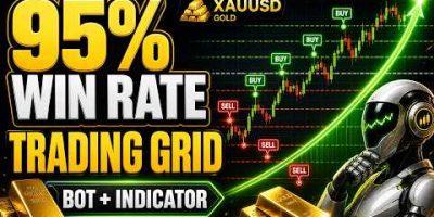 This Gold Trading Bot Calls Every Buy & Sell Signal LIVE — Then I Stack a Grid System On It (XAUUSD)