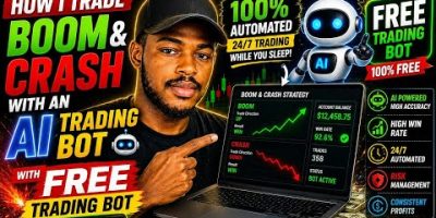 How I Trade BOOM & CRASH With an AI Trading Bot 🤖📈 | High-Accuracy Strategy + FREE Trading Bot
