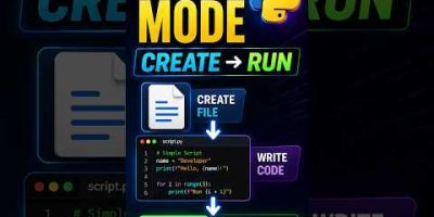 How to Create & Run a File in Script Mode