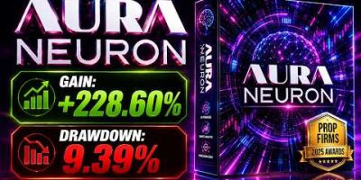 Aura Neuron EA MT4 Review | AI Neural Network Trading Robot for XAUUSD & EURUSD
