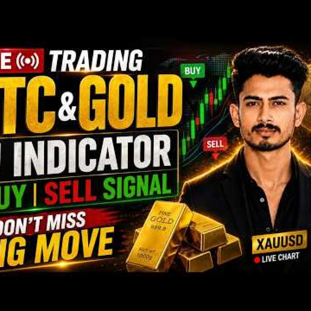 🔴 LIVE TRADING BTC & GOLD Today’s Big Move 🎯 Secret Buy/Sell Indicator 🚀#livetrading #btc #gold
