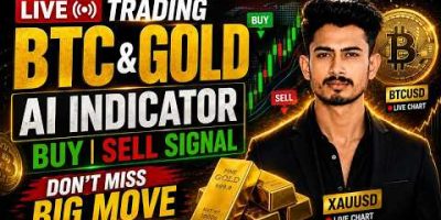 π΄ LIVE TRADING BTC & GOLD Today’s Big Move π― Secret Buy/Sell Indicator π#livetrading #btc #gold