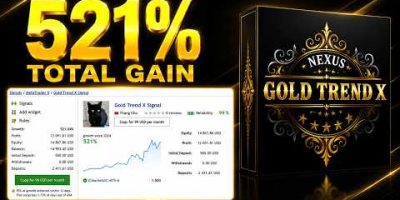 Gold Trend X EA MT5 – AI Gold Trading Robot for XAUUSD | Advanced Trend Following Expert Advisor
