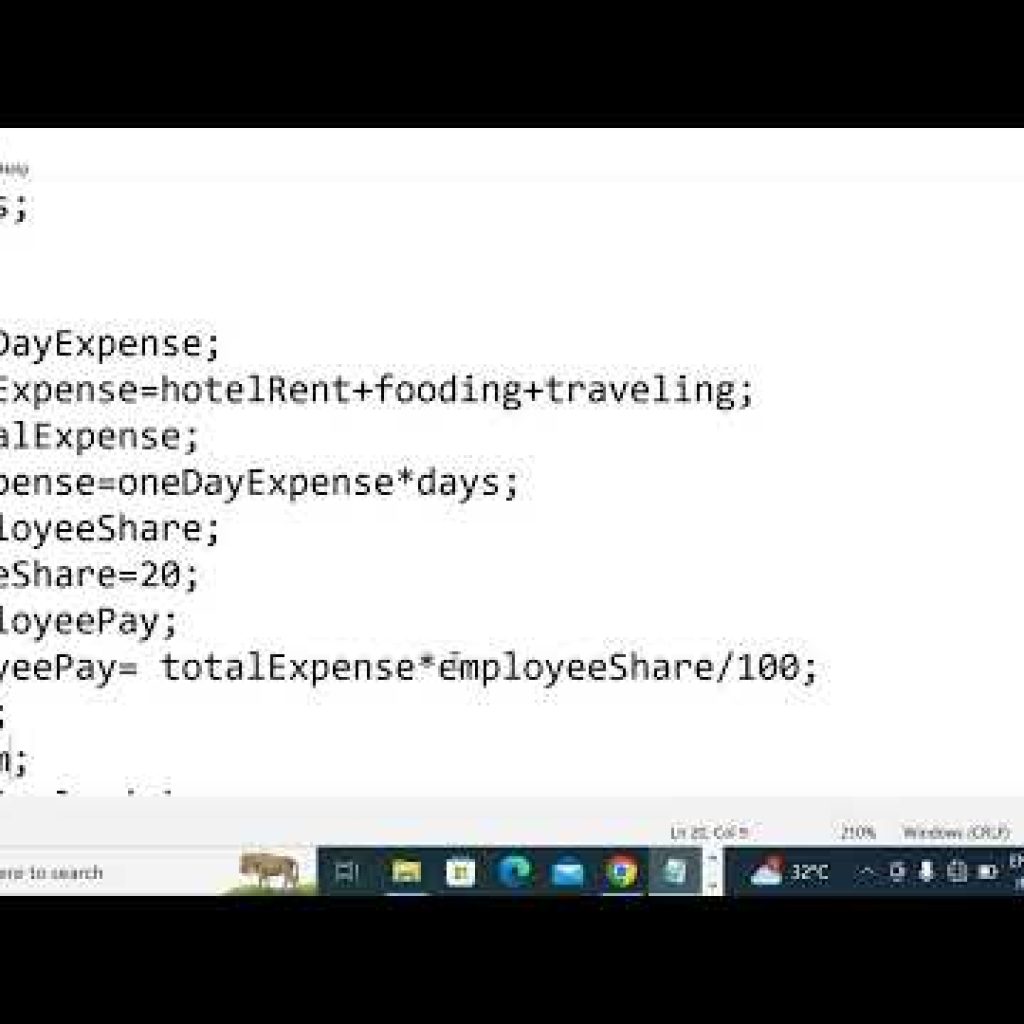 Jawa Script (JS) Programing Class – 3