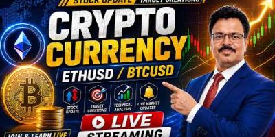LIVE -STOCK- INDEX- NIFTY- CRYPTO BTCUSD PRICE -ANAYLISIS