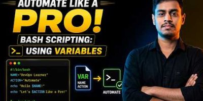 11.5 Automate Like a Pro! Bash Scripting: Using Variables