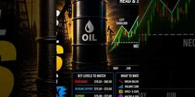 OIL: Technical H&S Analysis and Outlook