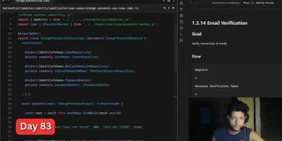 π΄ Day 83 of Learning Advance Backend And System Design (Live Coding)