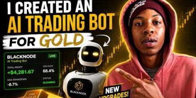 I Built a Gold Trading Bot With AI… This Is BLACKNODE