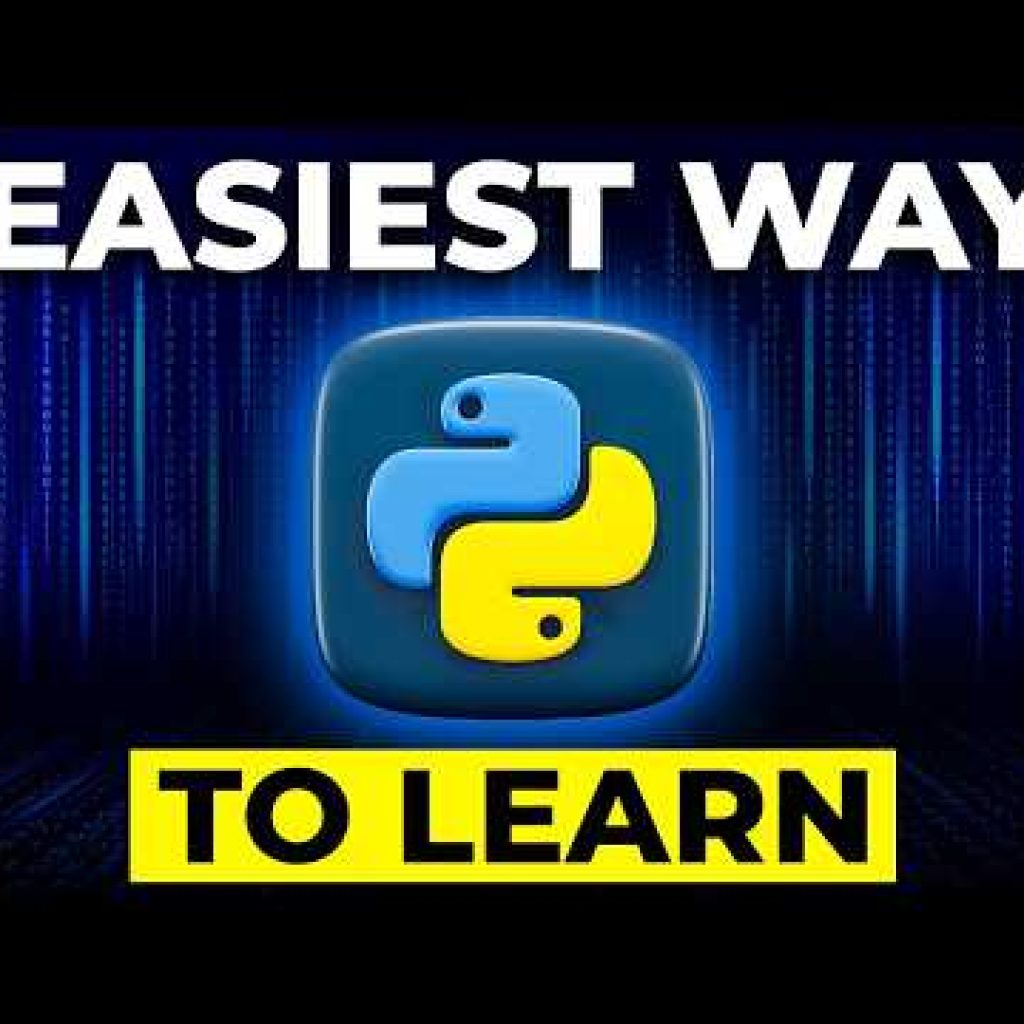 How I Would Learn Python (Programming, Data and AI in One Place)