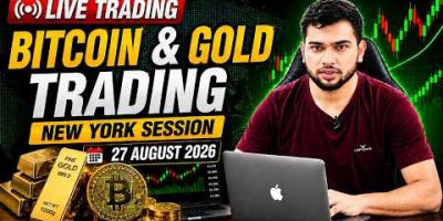 π΄ LIVE Bitcoin & Gold Trading | BTC/USD & XAU/USD Live Analysis | 27 August 2026