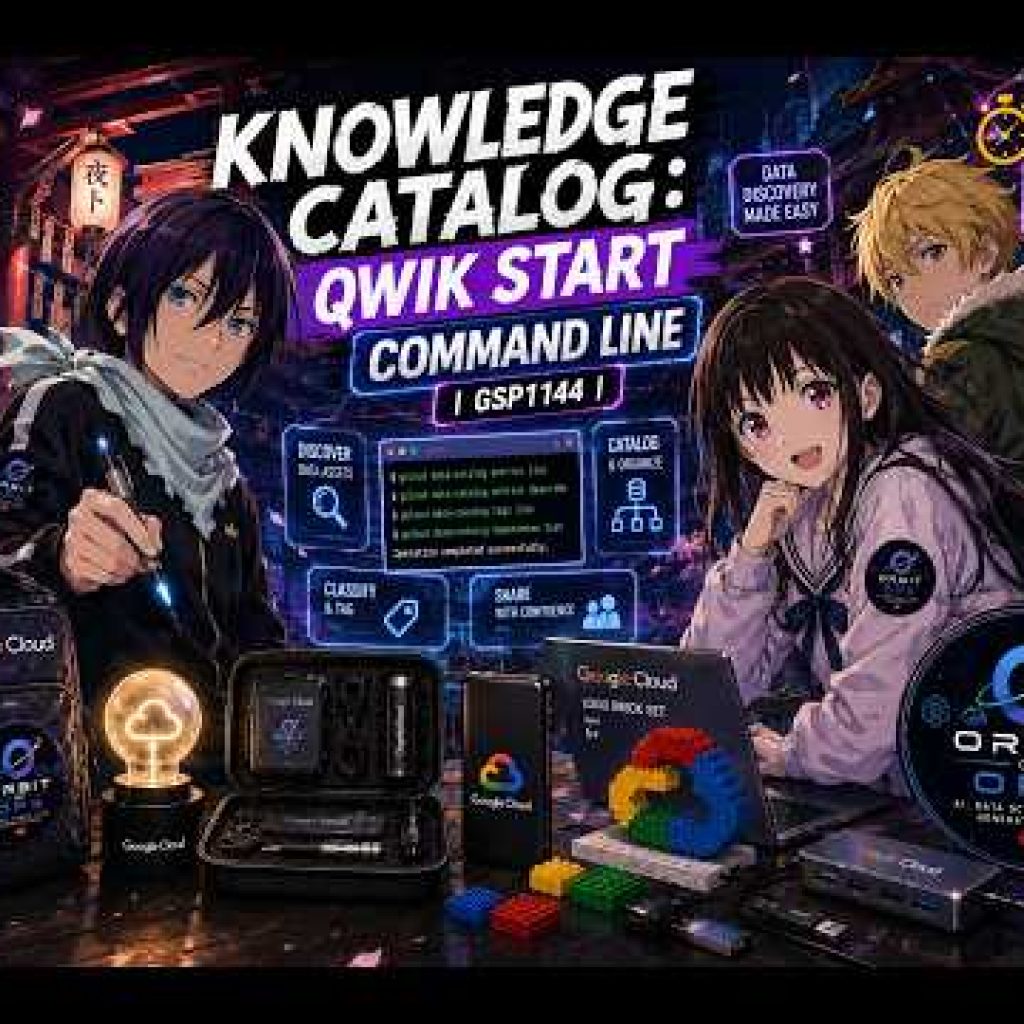 Knowledge Catalog: Qwik Start – Command Line | GSP1144 | Lab Walkthrough