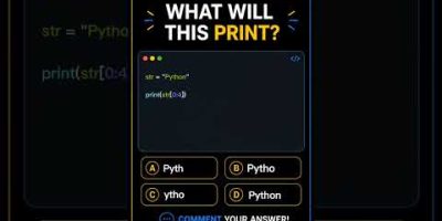 βπ Python Output Quiz 14 #tech #ai #viral #shorts #computer #windows #scripting #python #hack #linux