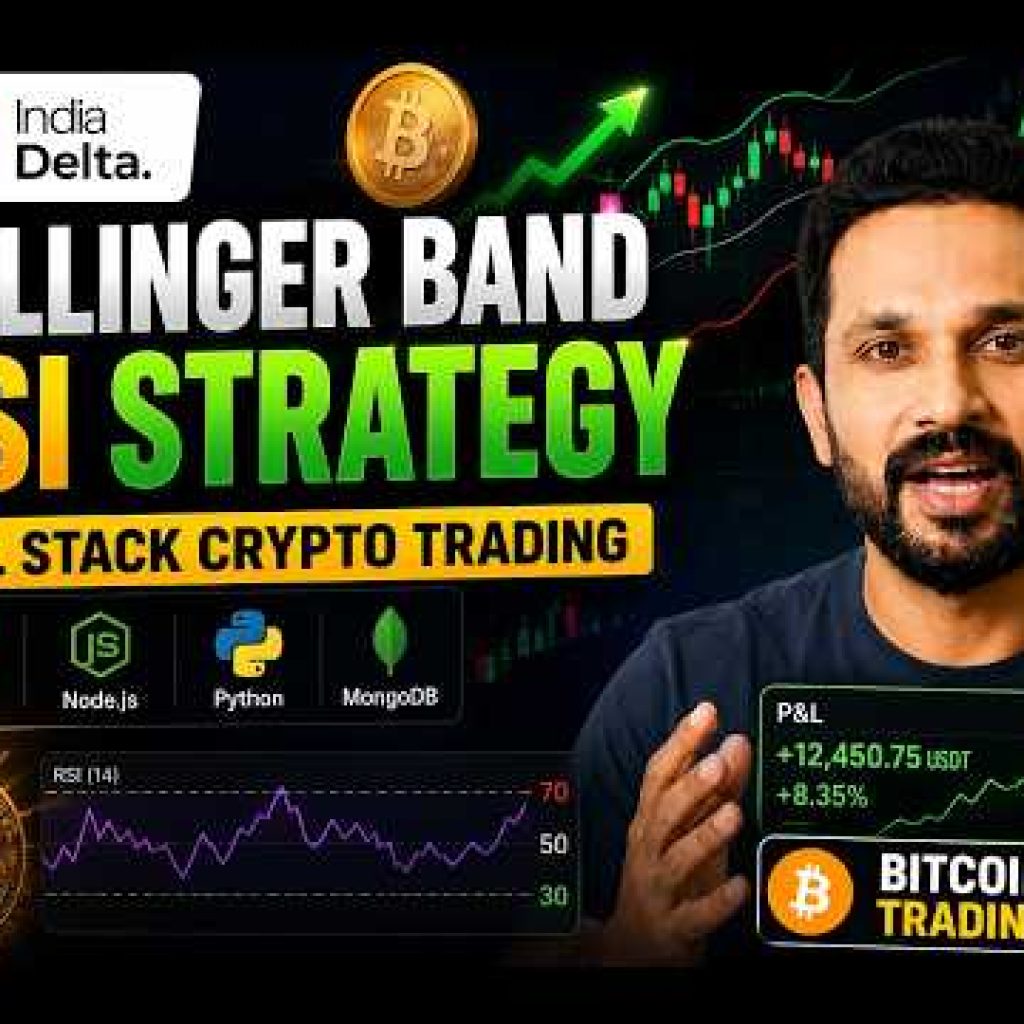 Bollinger Band + RSI Strategy for Bitcoin | Full Stack Crypto Trading Bot