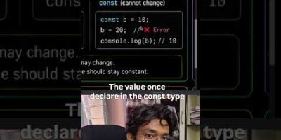 Variables in java script #javascript #learning #coding #buildinpublic