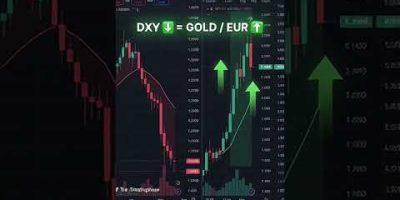 DXY Explained in 30 Sec! Why Gold & EURUSD Falls? ๐คฏ Dollar Index Secret” #shorts #usdollar