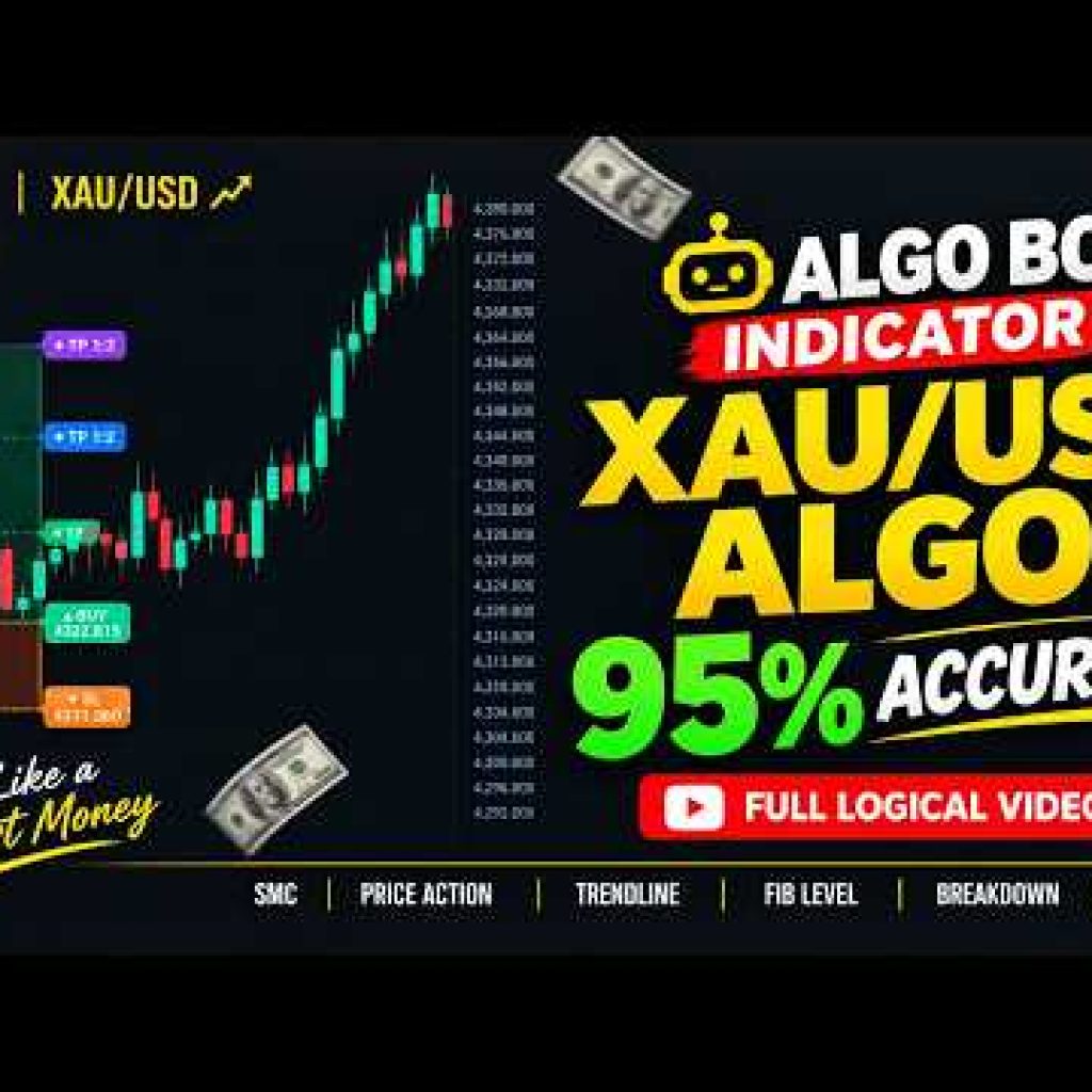 XAUUSD Algo Bot Indicator 🔥 95% Accuracy? | Full Logical Video | Lifetime Access
