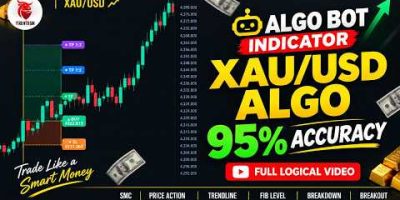 XAUUSD Algo Bot Indicator 🔥 95% Accuracy? | Full Logical Video | Lifetime Access