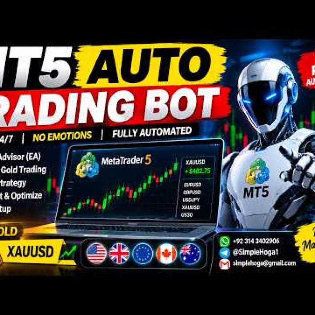 MT5 Auto Trading Bot | Best MetaTrader 5 Trading Bot for Automated Forex Trading