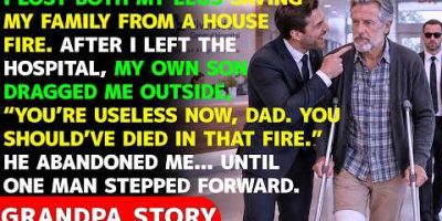 I Lost Both My Legs Saving My Family In A Fire—My Son Said “You’re Useless Now” And Abandoned Me