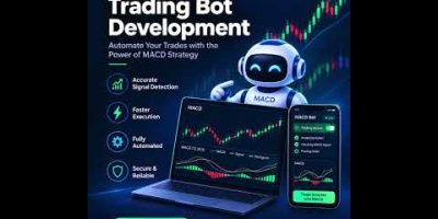 MACD Trading Bot Development #automatedtrading #cryptotrading #softwaredevelopment #usa #uk #canada