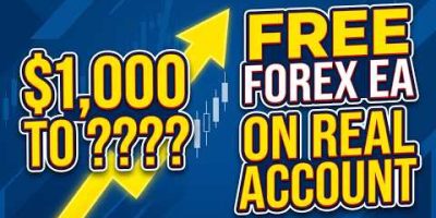 $1,000 to ???? | Free Forex EA Tested on a REAL Account! | Free Download