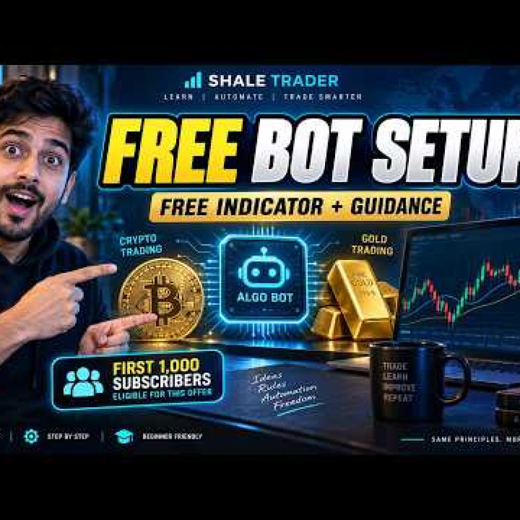 Shale Algo Bot Kaise Kaam Karta Hai? 🤖 FREE Setup via Referral | Crypto & Gold