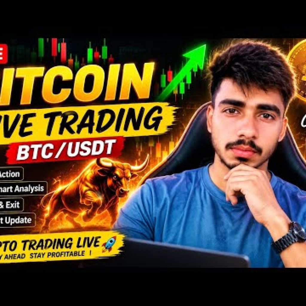 🔴LIVE BITCOIN TRADING 🔥 | BTC LIVE | GOLD | SILVER | CRUDE OIL | FOREX | CRYPTO LIVE | VR STOCK BULL